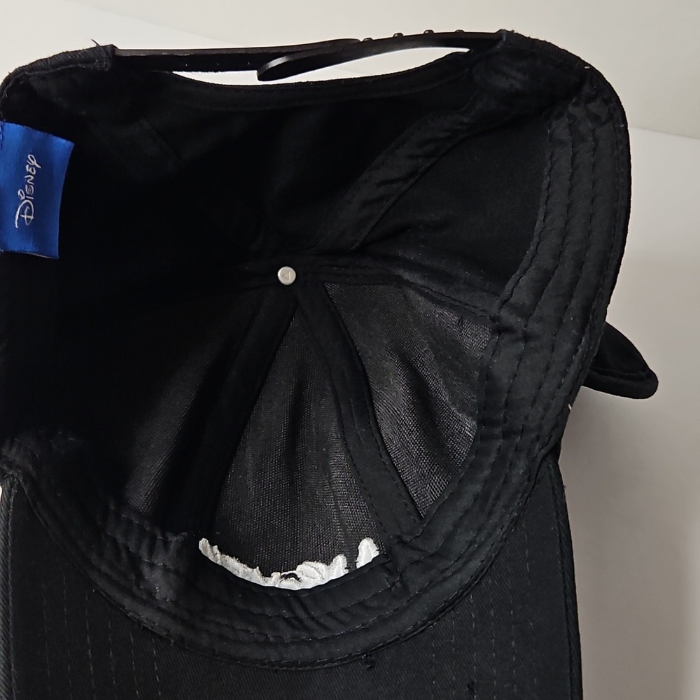Disney Mickey Ears Black Hat Snapback for Kids w White Embroidery - Picture 6 of 6